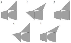 三角柱と円柱-選択肢