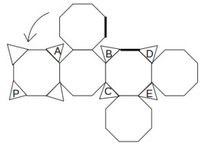 八角形の回転移動1